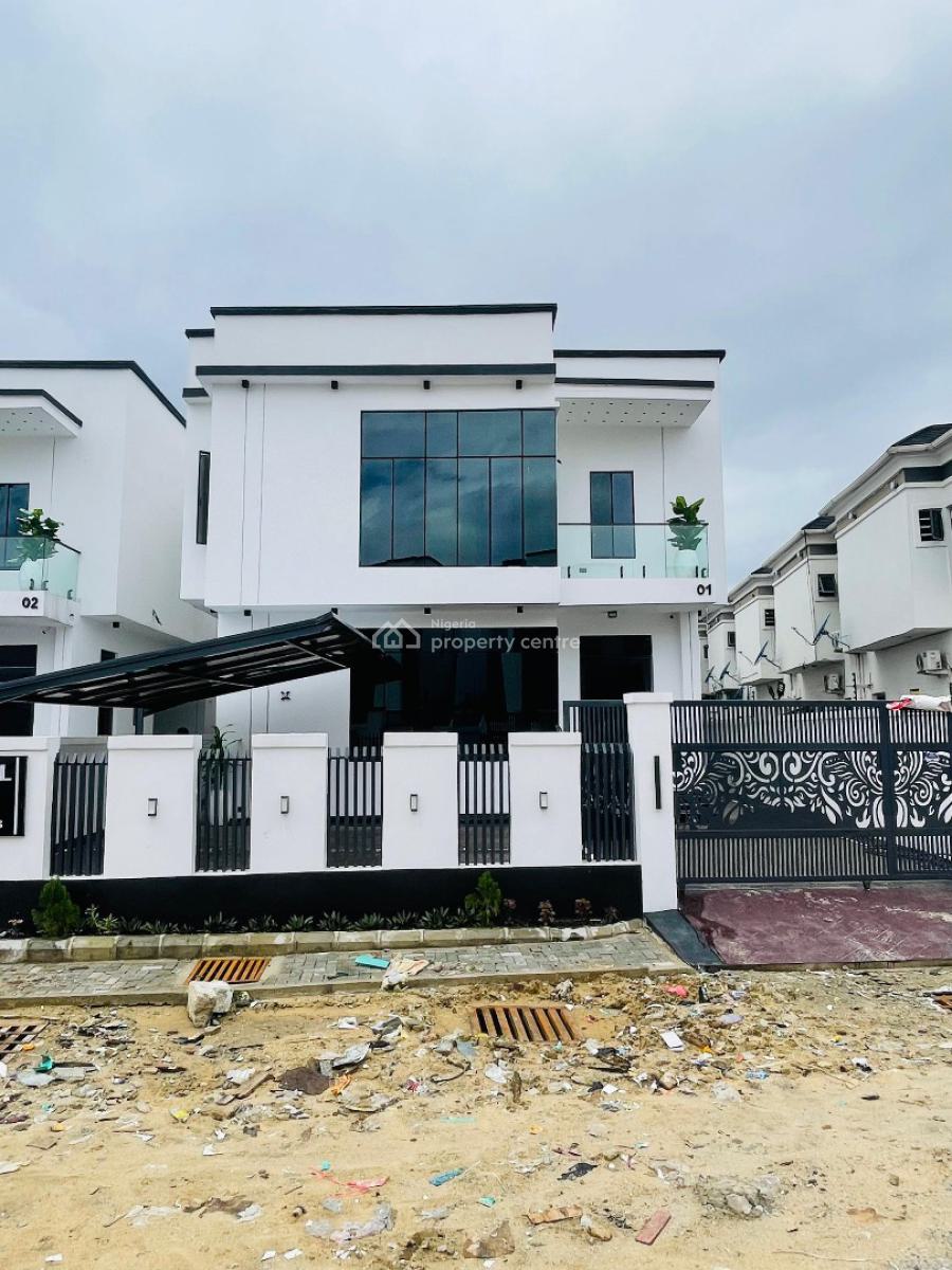 Lovely Built 5 Bedroom Fully Detached Duplex Plus Bq, Lekki, Lagos, Detached Duplex for Sale