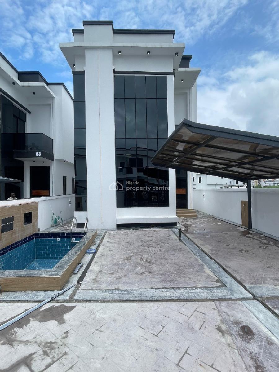 Lovely Built 5 Bedroom Fully Detached Duplex Plus Bq, Lekki Phase 2, Lekki, Lagos, Detached Duplex for Sale