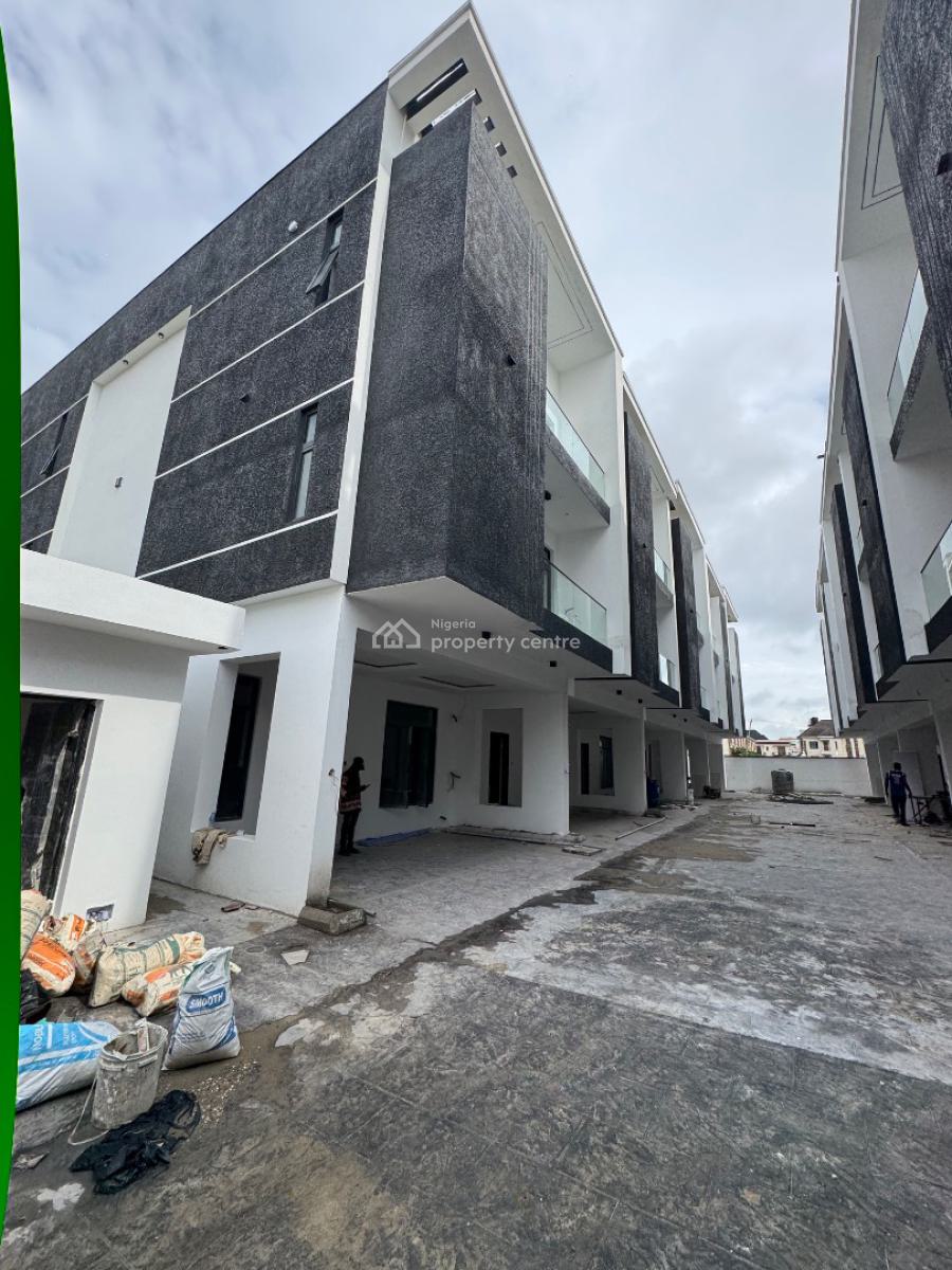 Spacious 5 Bedroom Terrace Duplex with Bq, Ikate, Lekki, Lagos, Terraced Duplex for Sale