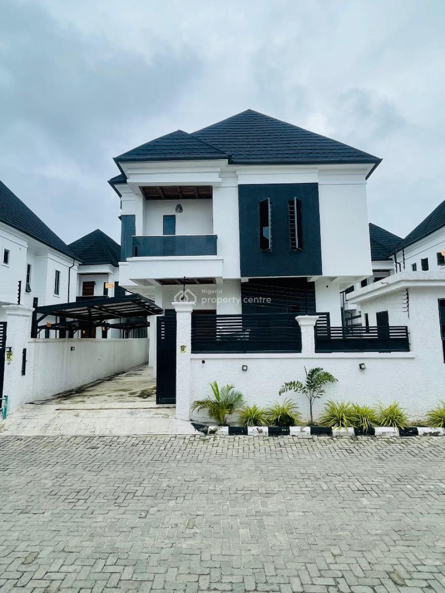 Luxuriously Built 5 Bedroom Fully Detached Duplex Plus  Bq, Luxuriously Built Home with Bq in a Well Secured Estate, Orchid, Lekki Phase 2, Lekki, Lagos, Detached Duplex for Sale