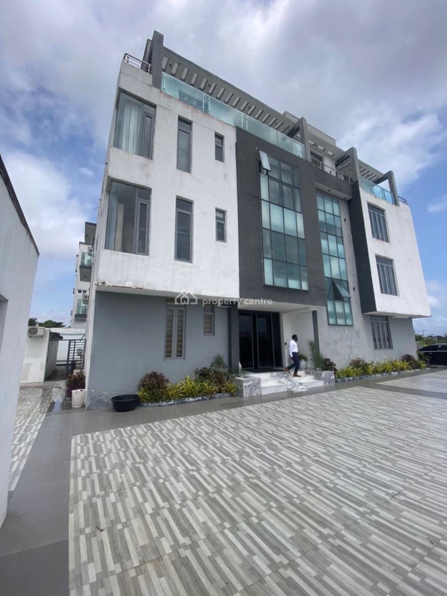 Fully Serviced 3 Bedroom Penthouse + Swimming Pool, Osapa, Lekki, Lagos, Flat / Apartment for Rent