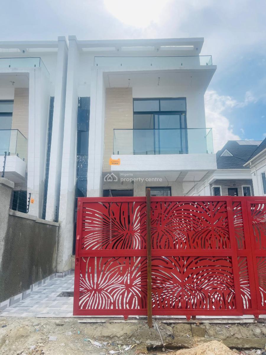 Luxuriously Built 4 Bedroom Semi Detached Duplex Plus  Bq, Orchid, Lekki Phase 2, Lekki, Lagos, Semi-detached Duplex for Sale