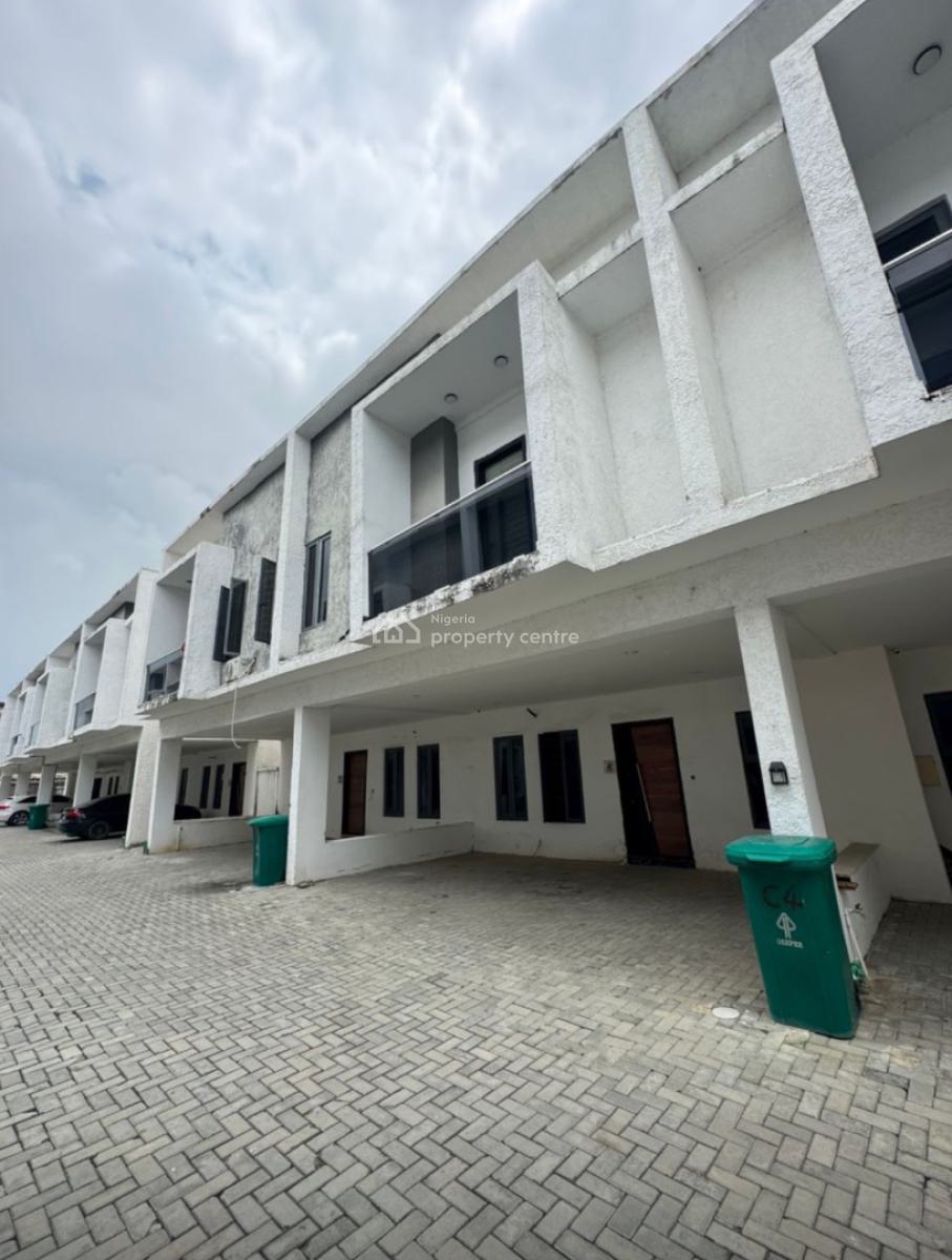 Nice Lovely 4 Bedroom Duplex Terrace with Pool Gym, Orchid Road, Lekki, Lagos, Terraced Duplex for Rent