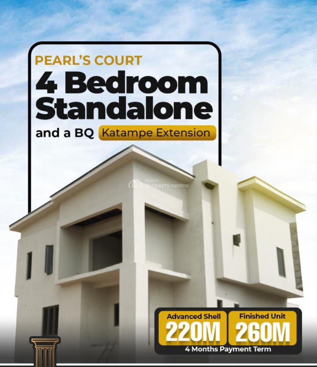 Luxury 4 Bedroom Duplex, Katampe Extension, Katampe, Abuja, Detached Duplex for Sale