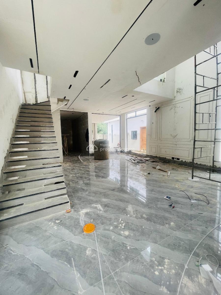 Luxuriously Built 5 Bedroom Detached Duplex Plus Bq, Beautifully Designed Home with Pool and Study in an Estate, Chevron, Lekki Phase 1, Lekki, Lagos, Detached Duplex for Sale