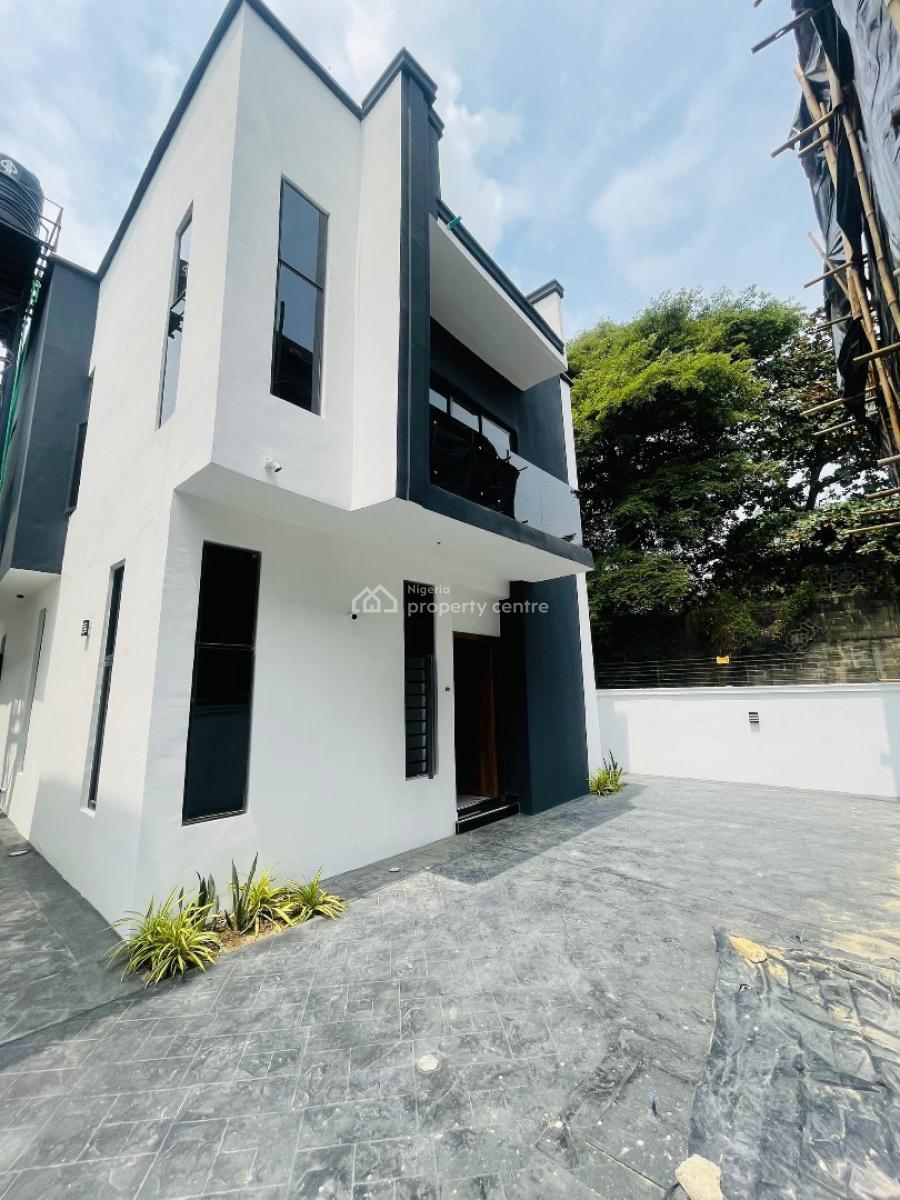 4 Bedroom Fully Detached Duplex with Bq, Exquisitely Designed Home with Bq in a Secured Estate, Chevron, Lekki, Lagos, Detached Duplex for Sale