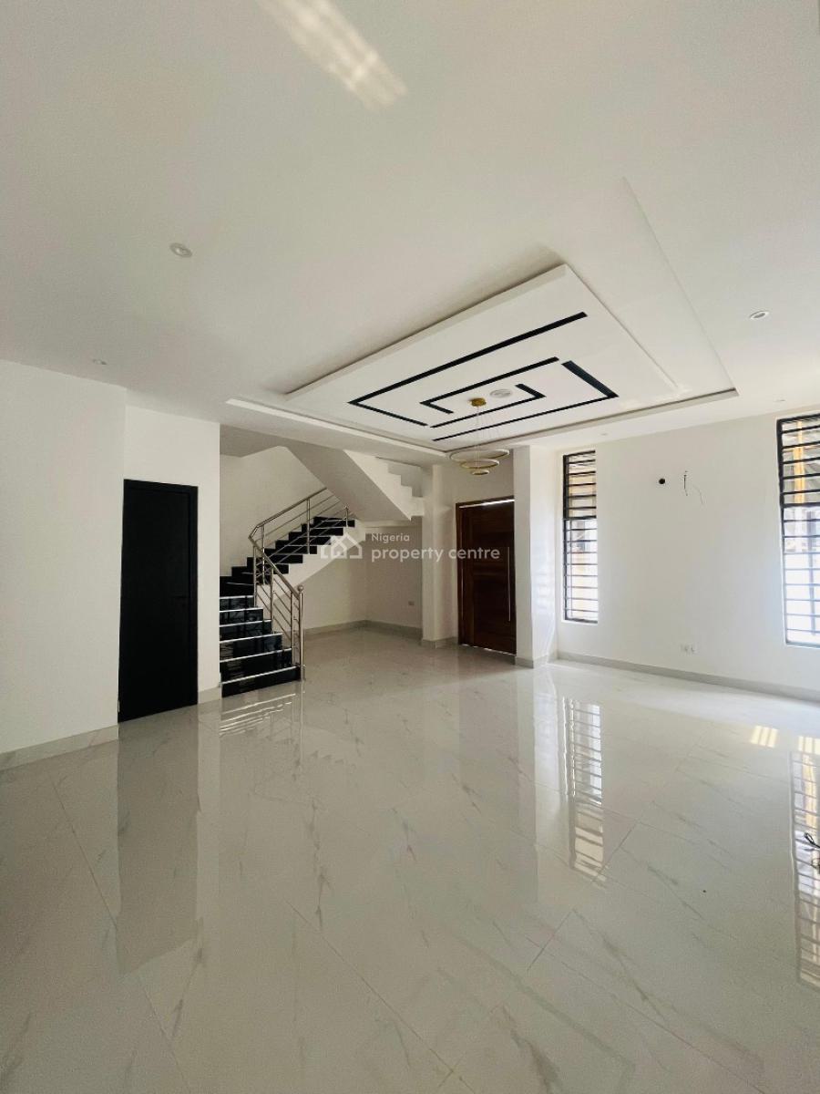 4 Bedroom Fully Detached Duplex with Bq, Exquisitely Designed Home with Bq in a Secured Estate, Chevron, Lekki, Lagos, Detached Duplex for Sale