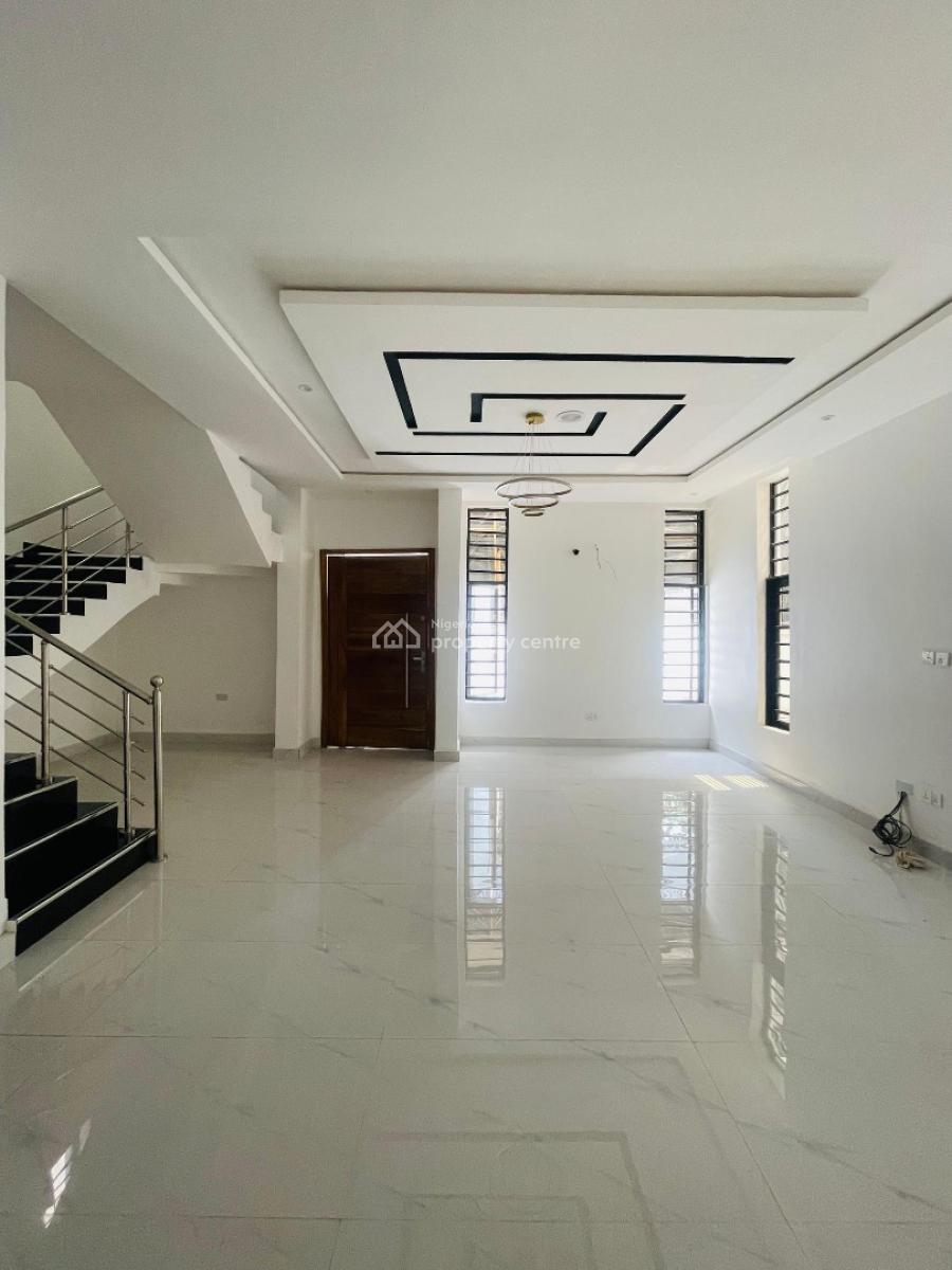 4 Bedroom Fully Detached Duplex with Bq, Exquisitely Designed Home with Bq in a Secured Estate, Chevron, Lekki, Lagos, Detached Duplex for Sale
