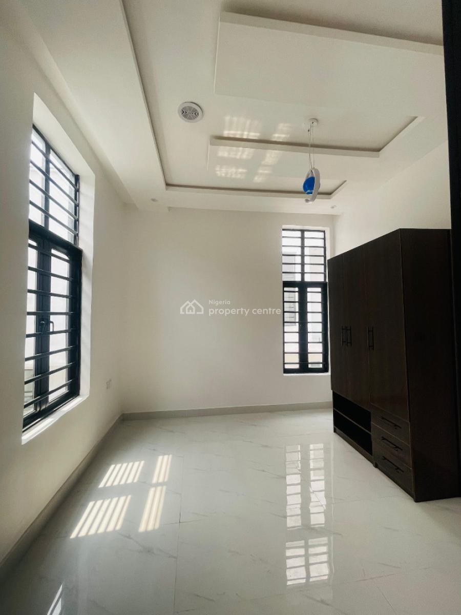 4 Bedroom Fully Detached Duplex with Bq, Exquisitely Designed Home with Bq in a Secured Estate, Chevron, Lekki, Lagos, Detached Duplex for Sale