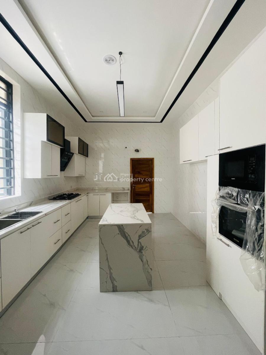 4 Bedroom Fully Detached Duplex with Bq, Exquisitely Designed Home with Bq in a Secured Estate, Chevron, Lekki, Lagos, Detached Duplex for Sale