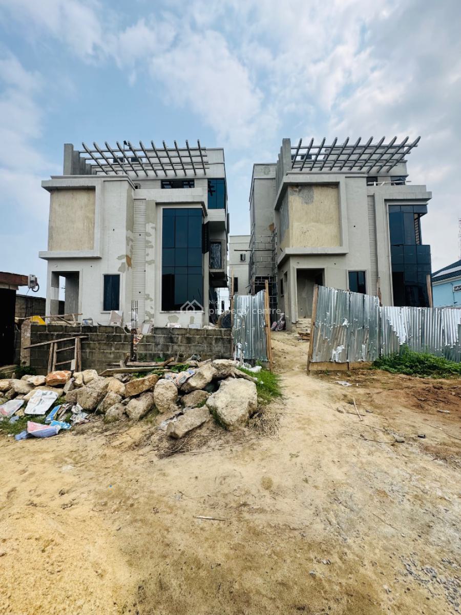 Newly Built 4 Bedroom Fully Detached Duplex with Bq, Surulere, Lagos, Detached Duplex for Sale