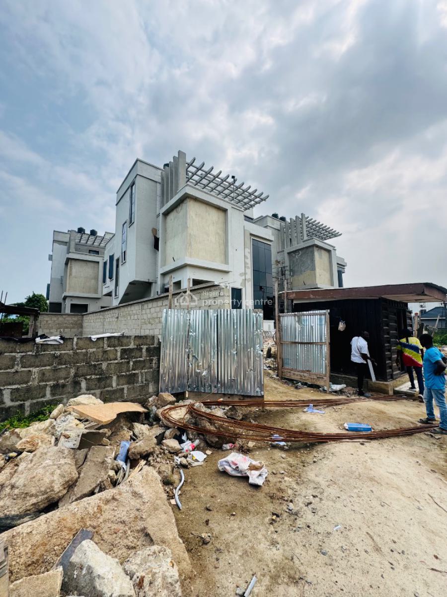 Newly Built 4 Bedroom Fully Detached Duplex with Bq, Surulere, Lagos, Detached Duplex for Sale
