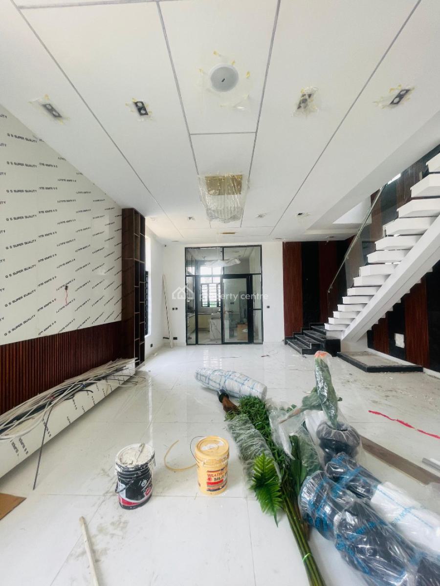 Luxuriously Built 5 Bedroom Detached Duplex Plus Bq & a Study Room, Beautifully Designed Home with Study and Pool, Chevron Drive, Lekki Phase 1, Lekki, Lagos, Detached Duplex for Sale