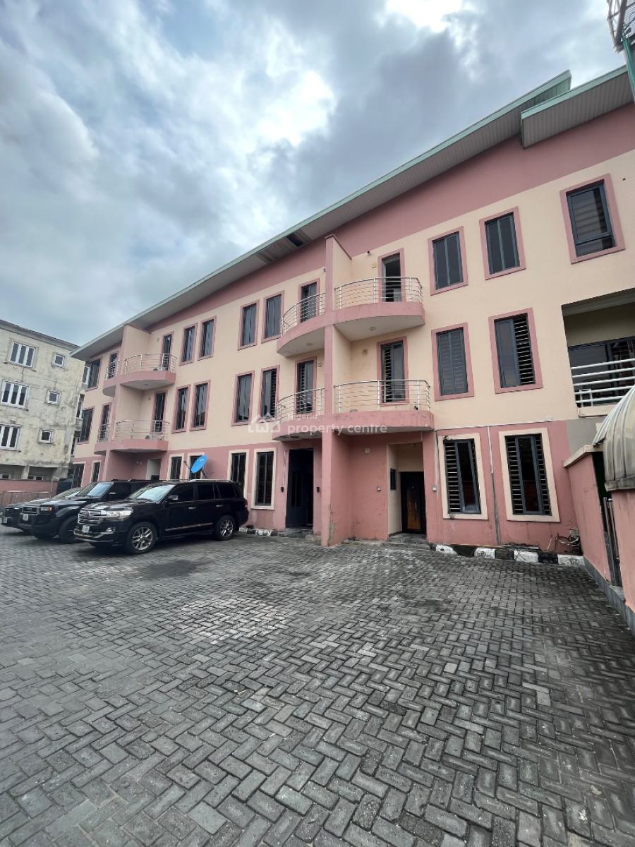 Standard 4 Bedroom Terrace Duplex with Bq in a Secured Estate, Off Palace Road, Oniru, Victoria Island (vi), Lagos, Terraced Duplex for Rent