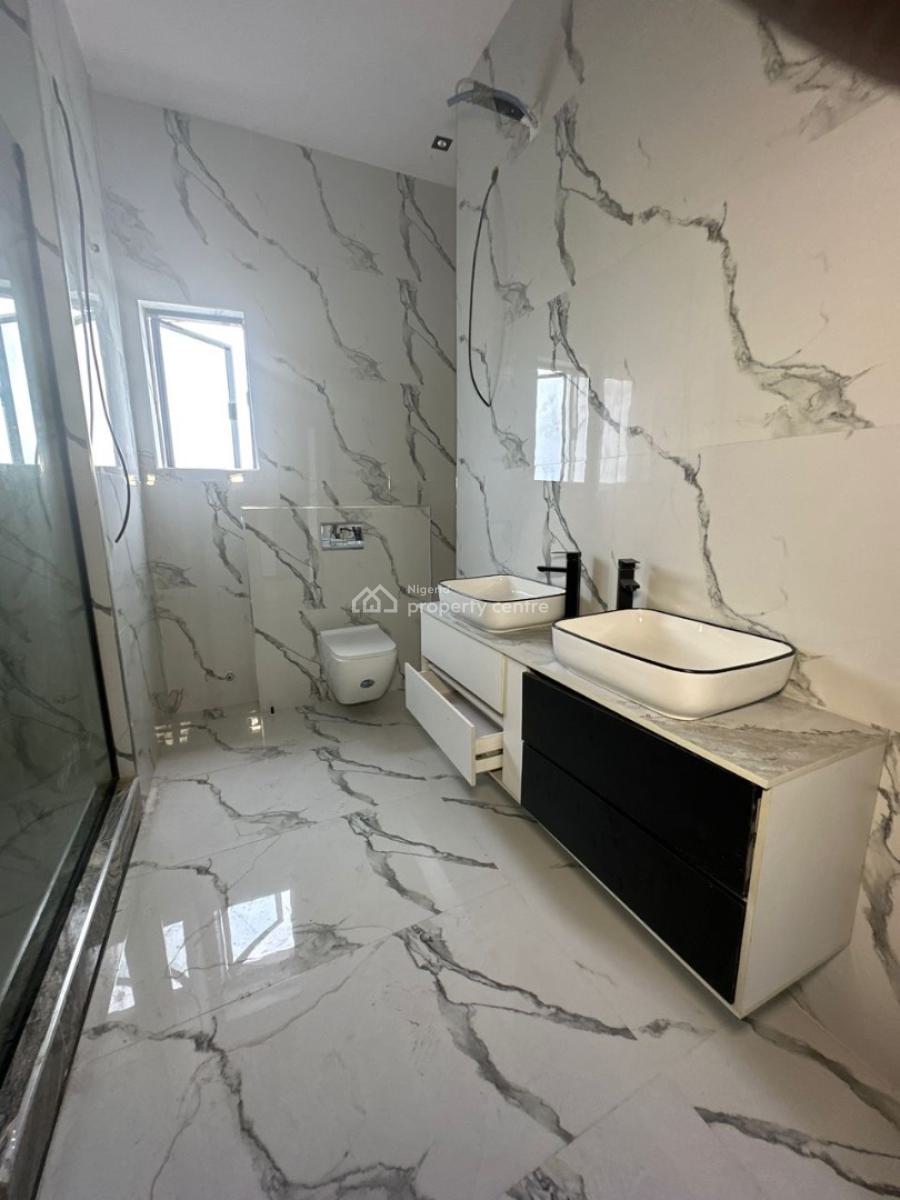 Luxury Spacious New 5-bedroom Fully Detached Duplex with Bq and Self Compound, Osapa, Lekki, Lagos, Detached Duplex for Sale