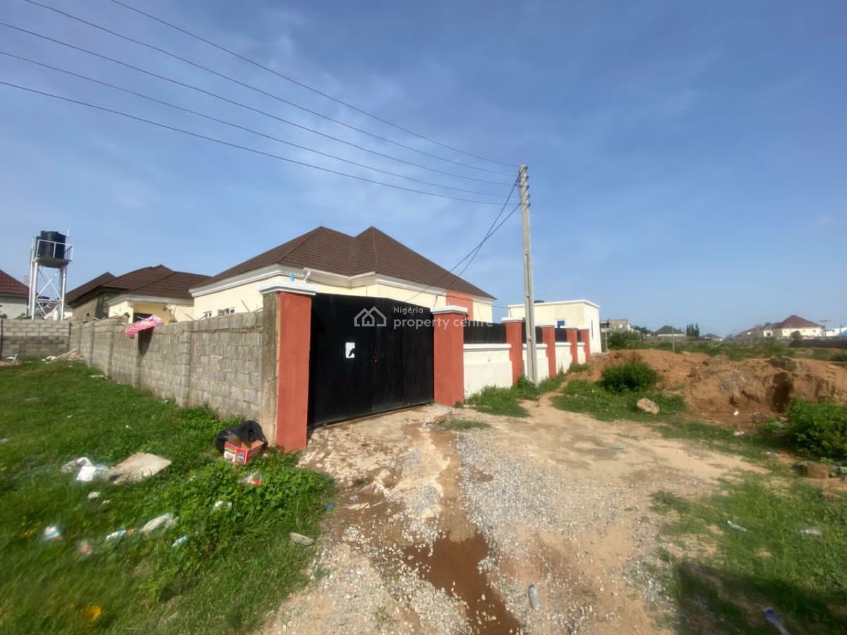 Fully Detached Three Bedroom Bungalow with a Room and Parlour Bq, Lugbe District, Abuja, Detached Bungalow for Sale