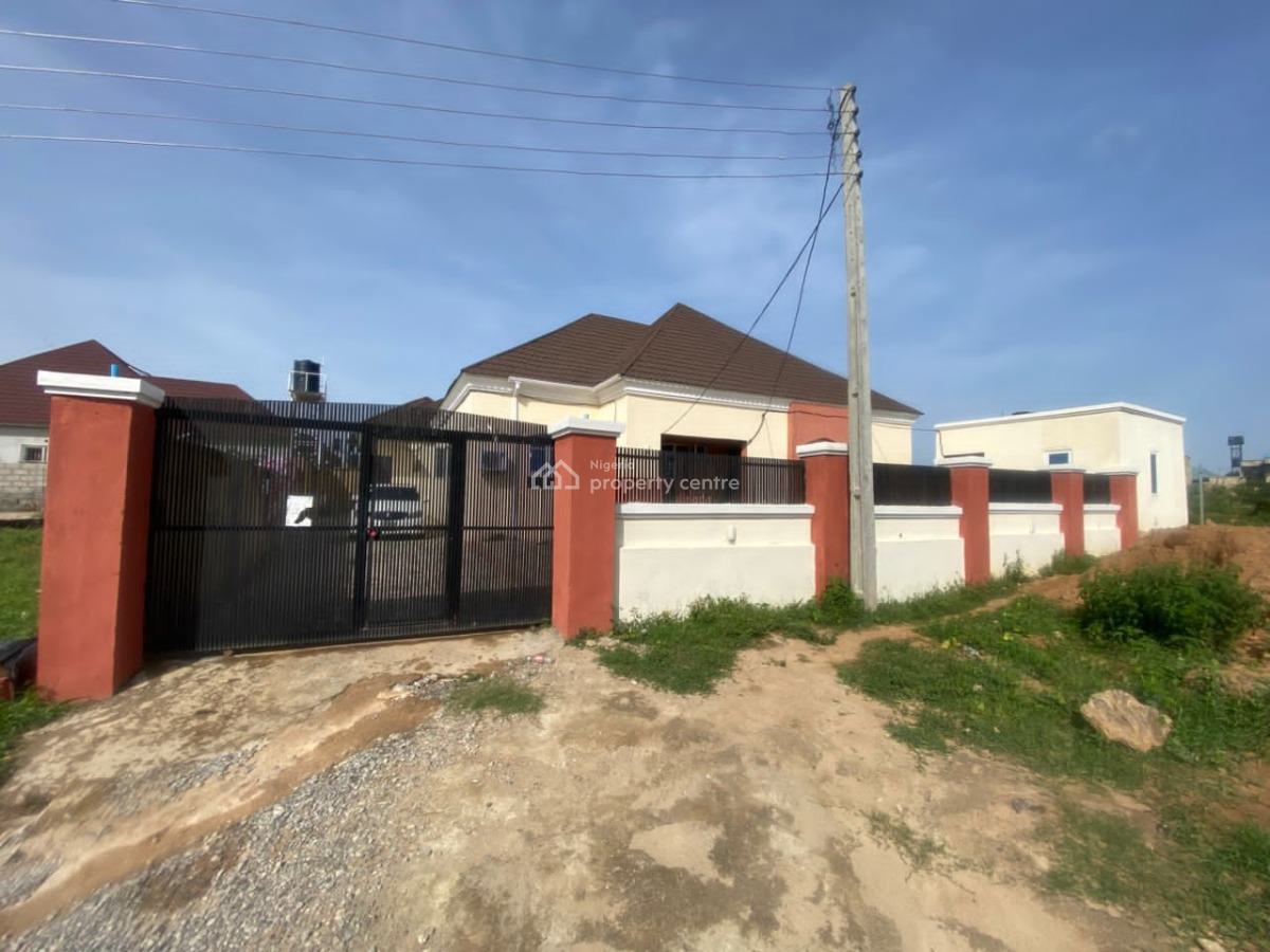 Fully Detached Three Bedroom Bungalow with a Room and Parlour Bq, Lugbe District, Abuja, Detached Bungalow for Sale