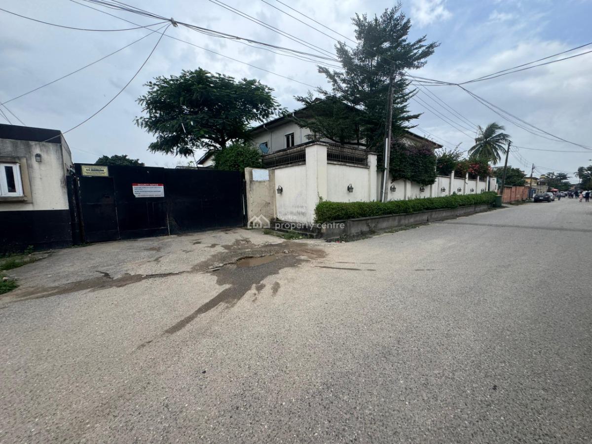 a Land with an Existing Structure, Ilupeju, Lagos, Residential Land for Sale