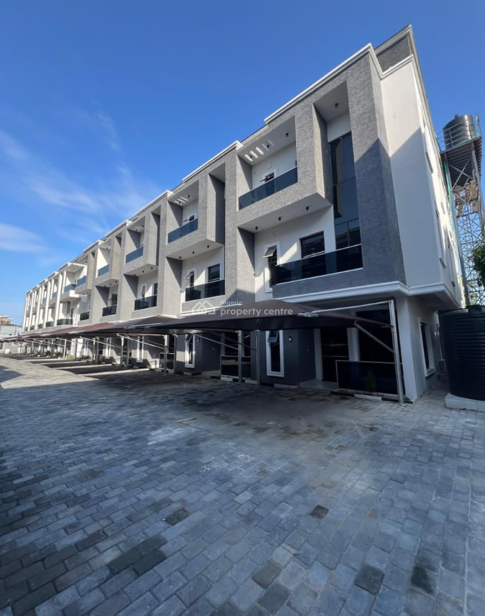 Fully Serviced 4 Bedroom Terrace Duplex with Bq, Victoria Island (vi), Lagos, Terraced Duplex for Rent