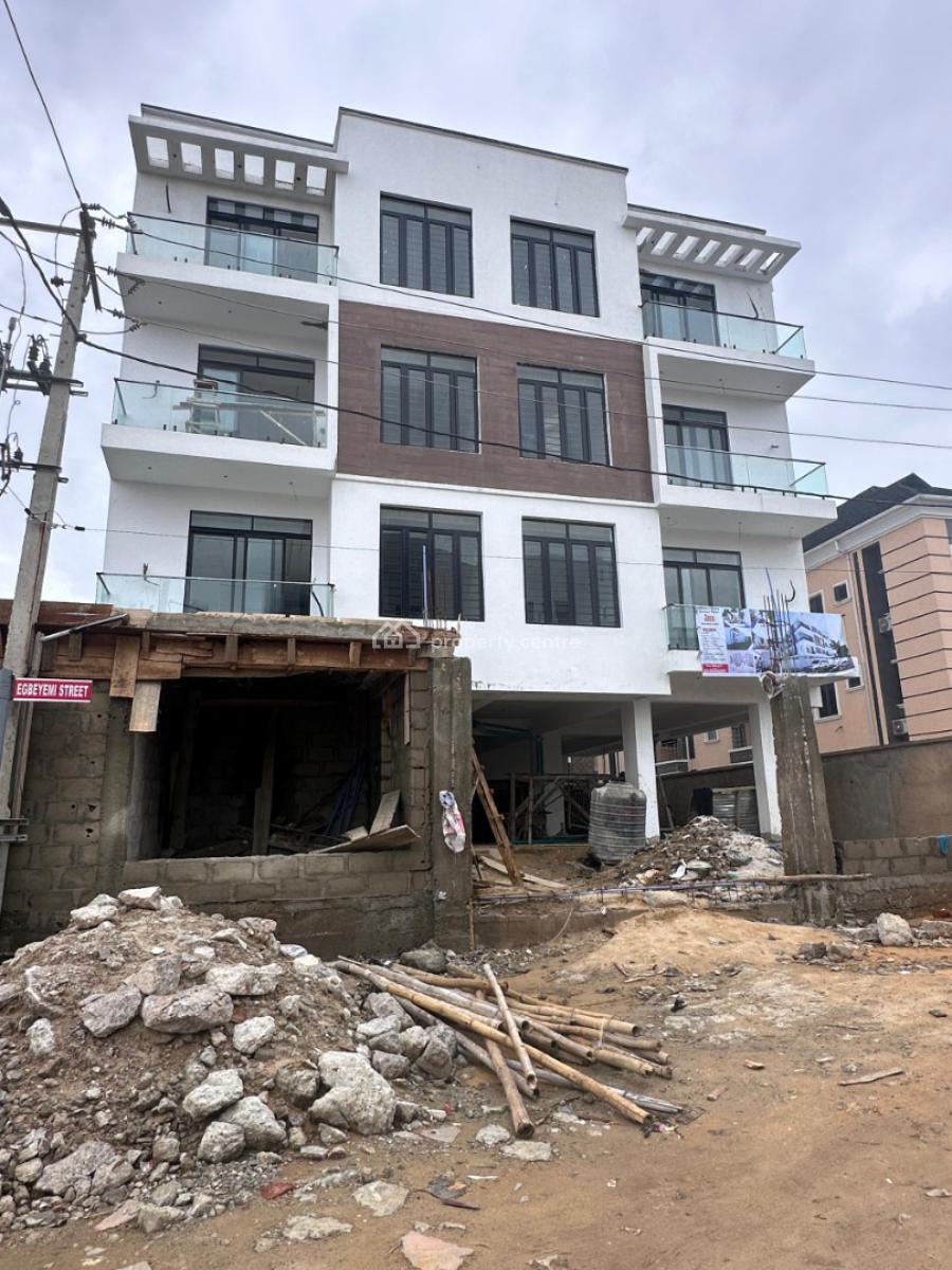 Luxury 2 Bedroom Apartments in Lekki Phase 1, Freedom Way, Lekki, Lagos, Block of Flats for Sale