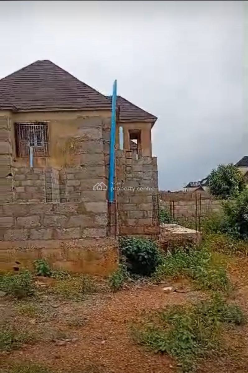 Carcass 4 Bedroom House with Bq, Pyakasa, Lugbe District, Abuja, House for Sale
