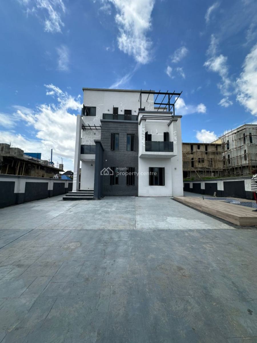 Well Built 5 Bedrooms Detached Duplex 1 Room Bq, Apo, Abuja, Terraced Duplex for Sale