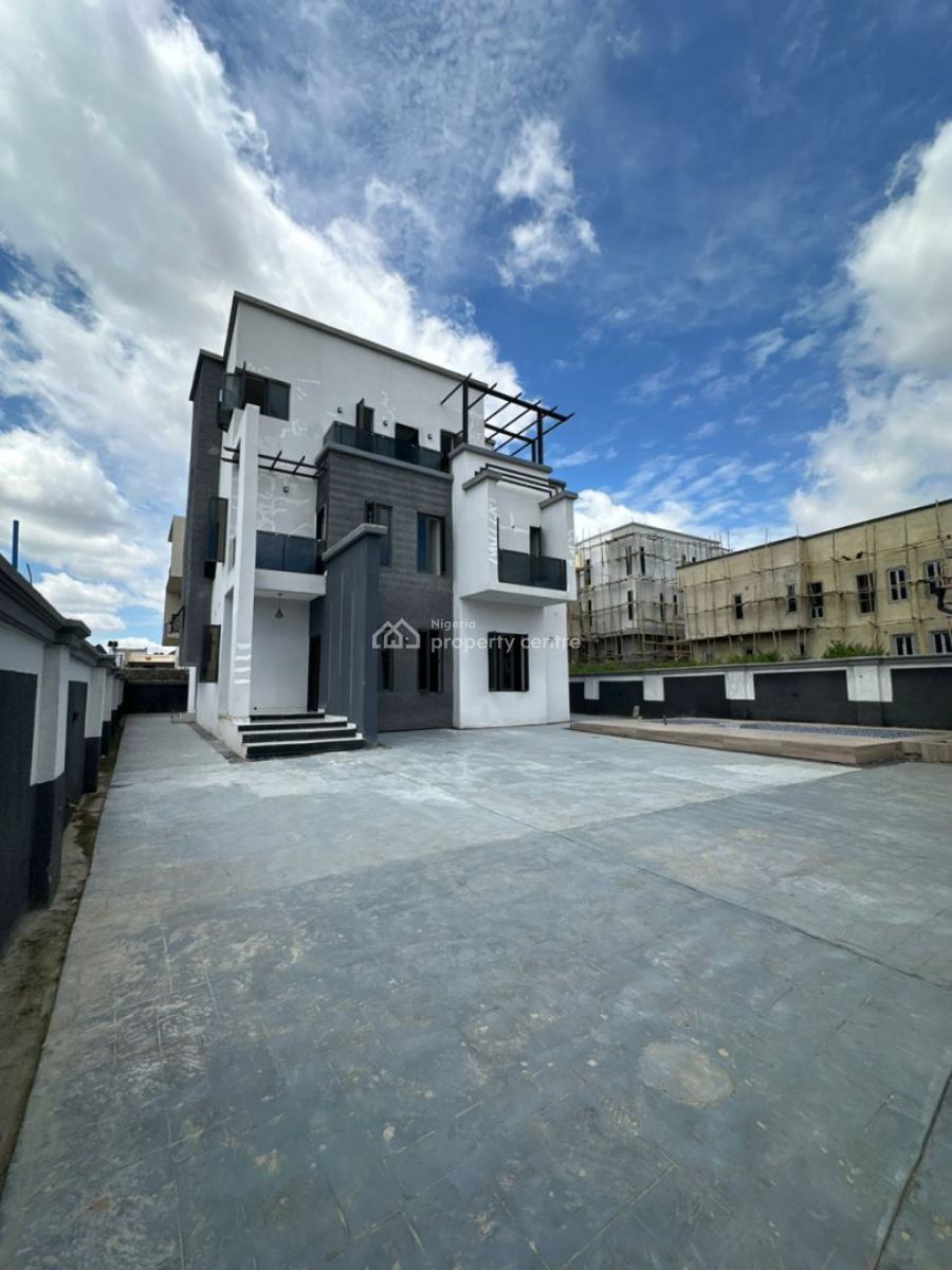 Well Built 5 Bedrooms Detached Duplex 1 Room Bq, Apo, Abuja, Terraced Duplex for Sale