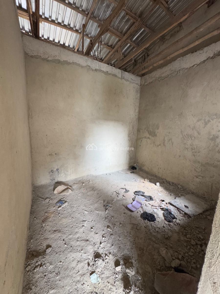Carcass 3 Bedroom Terrace Duplex with Bq, Abraham Adesanya, Ajah, Lagos, Terraced Duplex for Sale