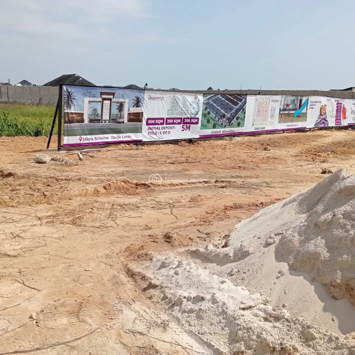 Buy and Build Land with Certificate of Occupancy C of O, Oakley Court Located at Eleko Roundabout, Idera Scheme,, Eleko, Ibeju Lekki, Lagos, Residential Land for Sale