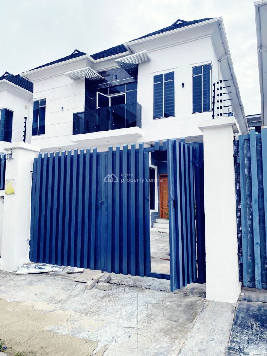 Brand New 4 Bedroom Fully Detached Duplex with a Room Bq, Ikate, Lekki, Lagos, Detached Duplex for Rent