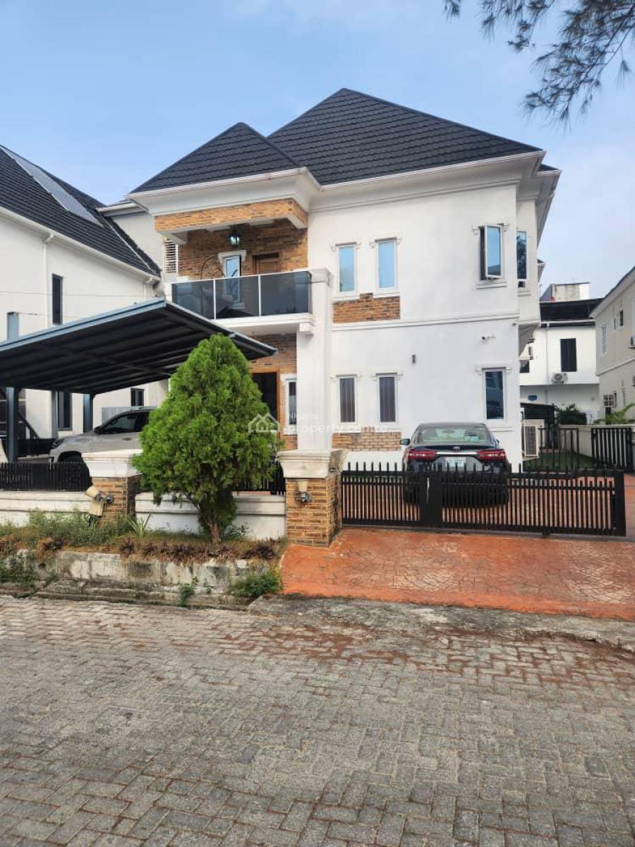 5 Bedroom Fully Detached Duplex with Bq, Lekki County Homes (megamound Estate), Ikota, Lekki, Lagos, Detached Duplex for Sale