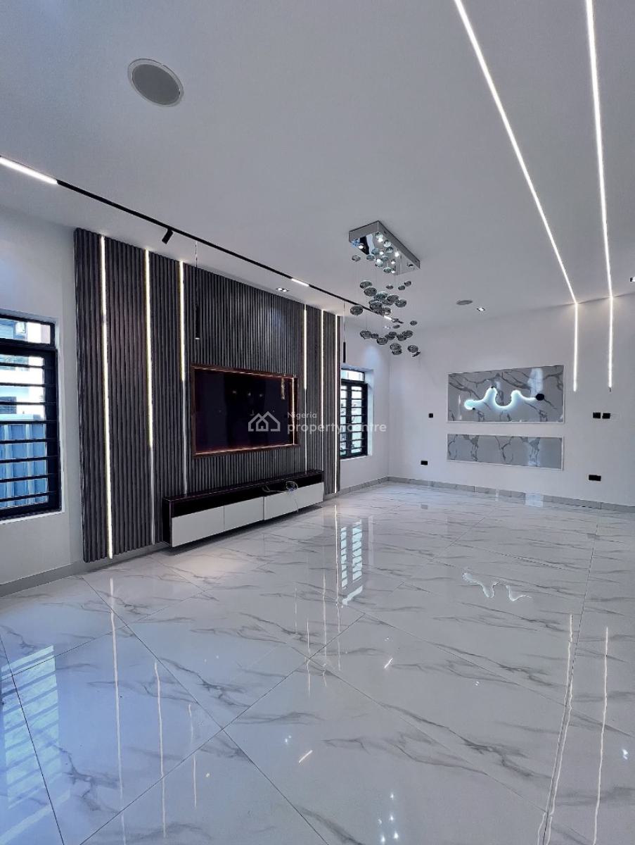 Contemporary 4 Bedroom Detached Duplex with Swimming Pool and Bq, Ajah, Lagos, Detached Duplex for Sale