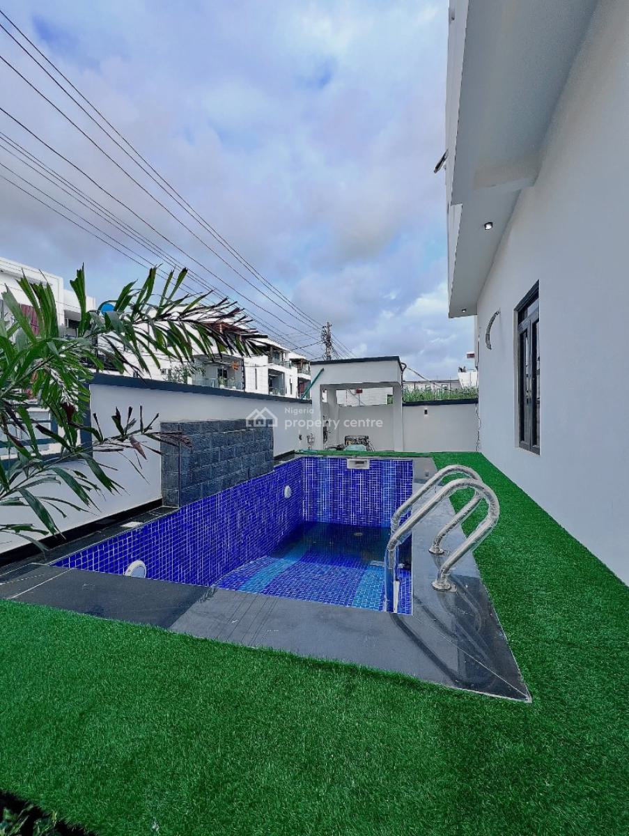 Contemporary 4 Bedroom Detached Duplex with Swimming Pool and Bq, Ajah, Lagos, Detached Duplex for Sale