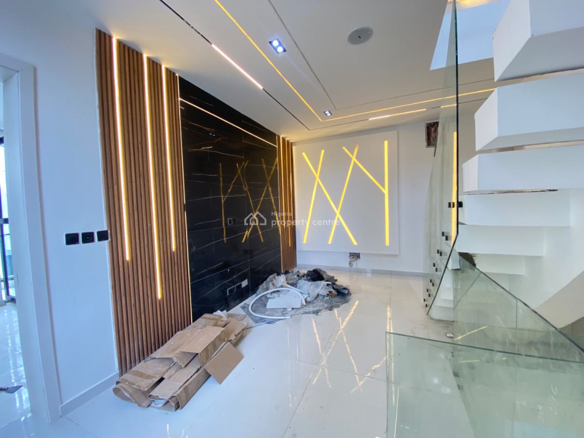 Luxury 4 Bedroom Semi Detached Duplex with a Room Bq Available, Orchid Road, Lekki Phase 2, Lekki, Lagos, Semi-detached Duplex for Sale