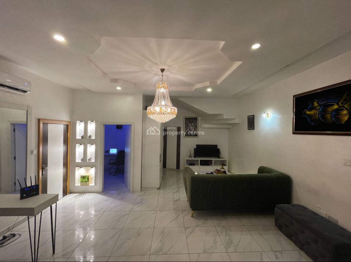 a Neatly Built 4 Bedroom Semi Detached Duplex and a Bq, Osapa, Lekki, Lagos, Semi-detached Duplex for Rent