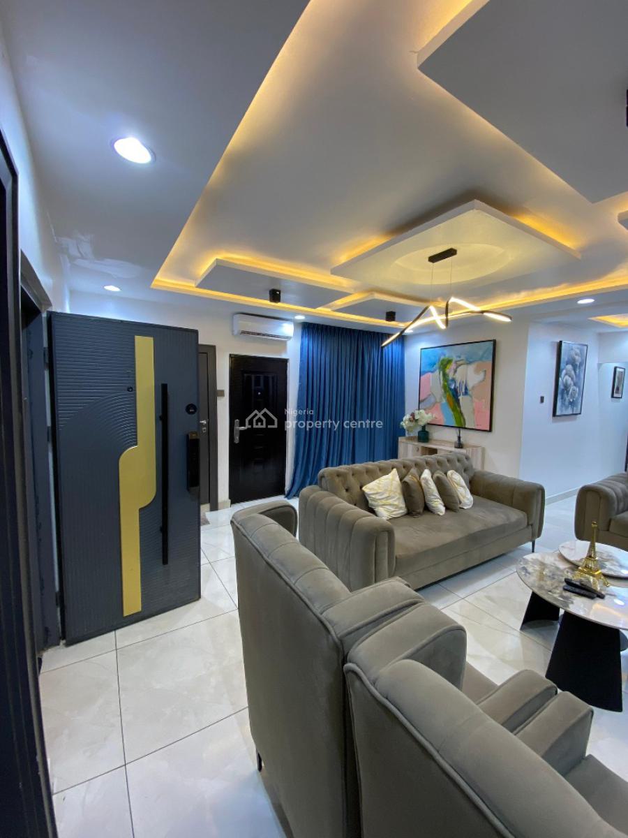 Luxury 3 Bedroom Furnished Apartment, Adekunle, Yaba, Lagos, Flat / Apartment Short Let