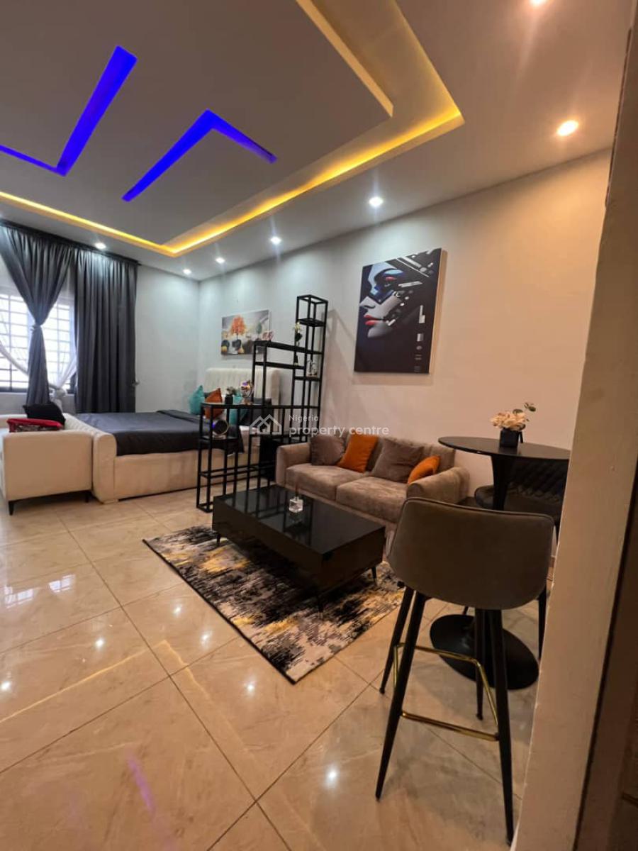 Furnished Studio Apartment, Orchid Road, Lekki, Lagos, Self Contain (single Rooms) Short Let