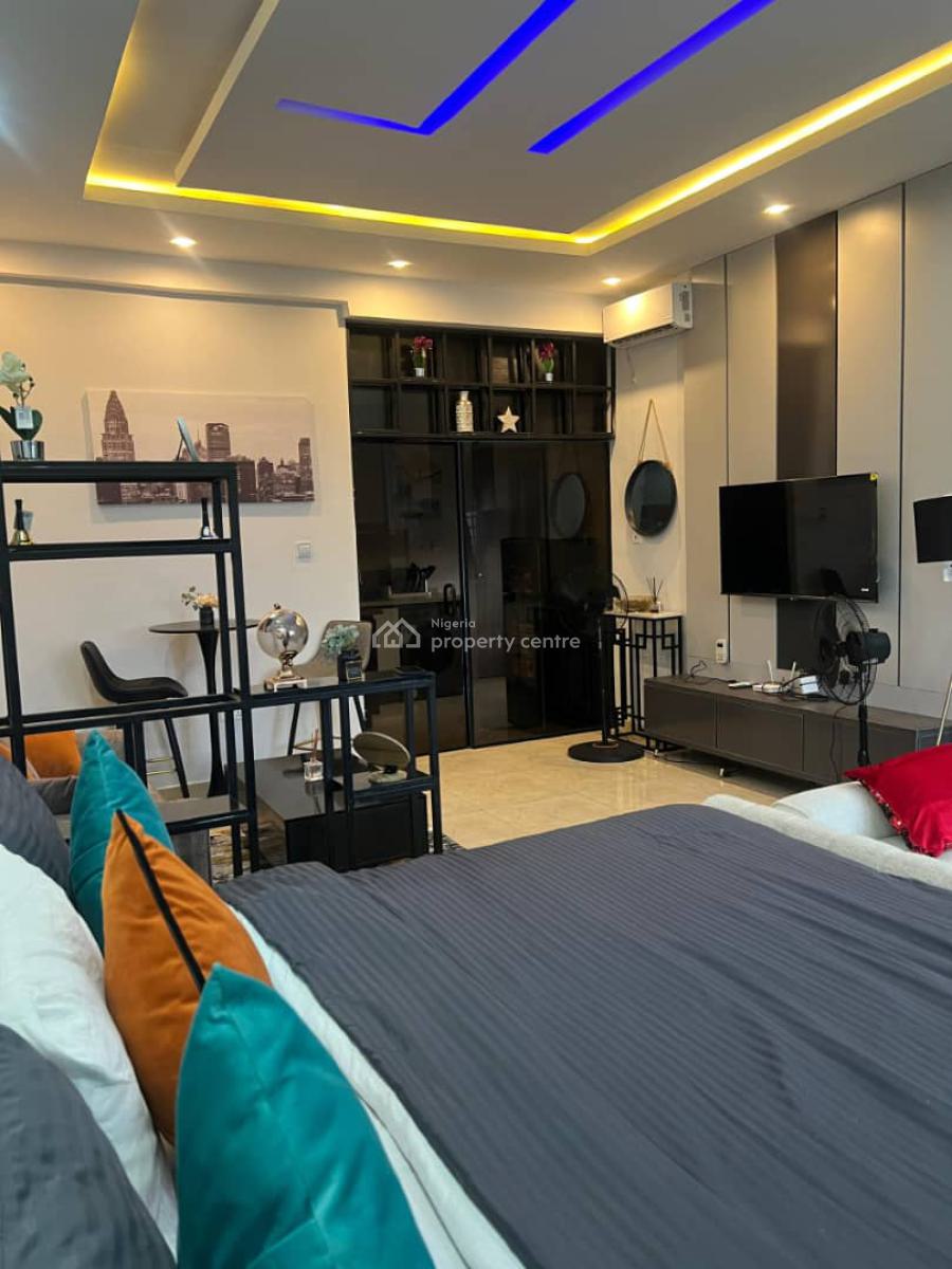 Furnished Studio Apartment, Orchid Road, Lekki, Lagos, Self Contain (single Rooms) Short Let