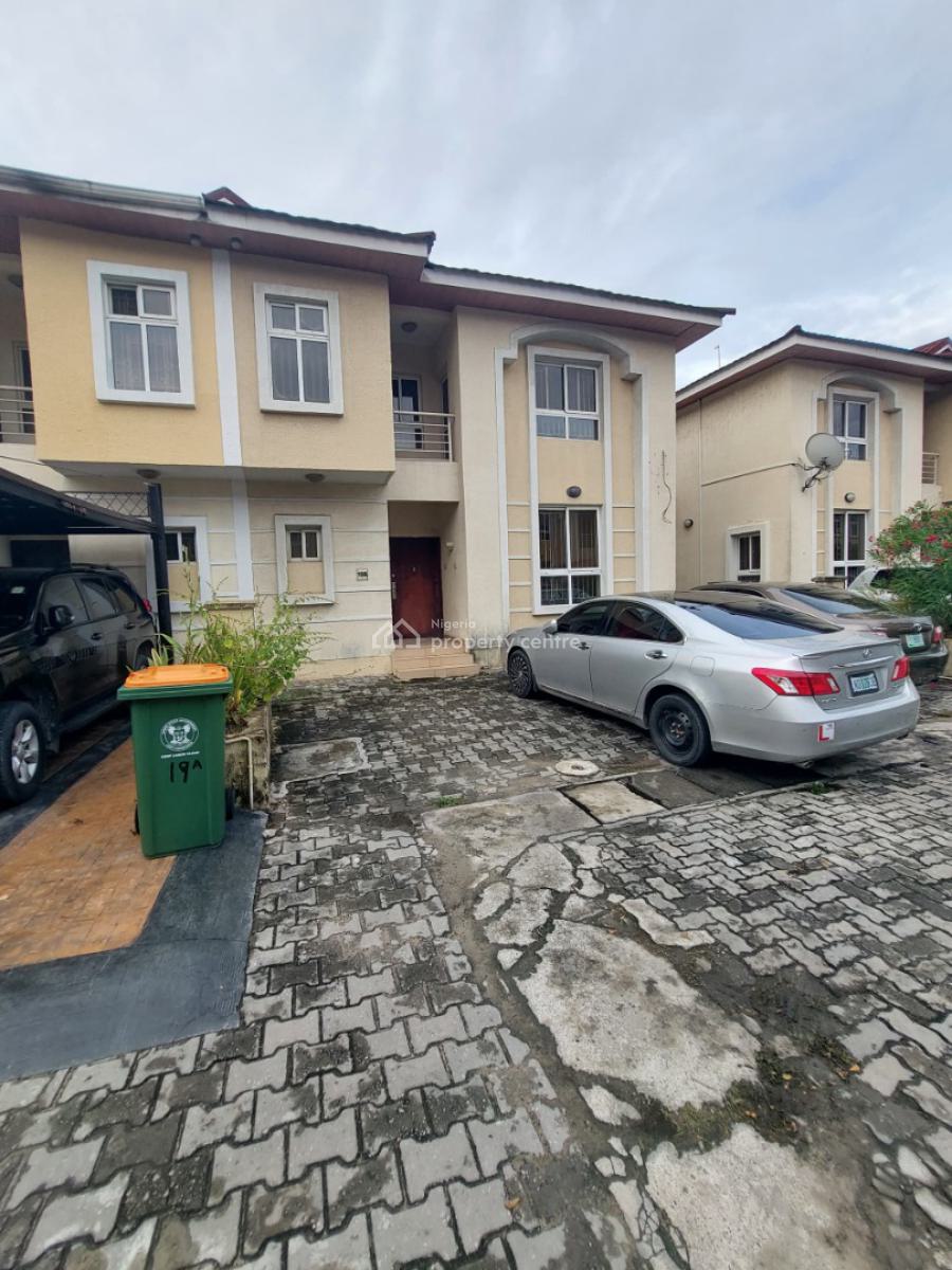 Fully Serviced 4 Bedroom Semi Detached Duplex, Cadogan Estate, Osapa, Lekki, Lagos, Semi-detached Duplex for Rent