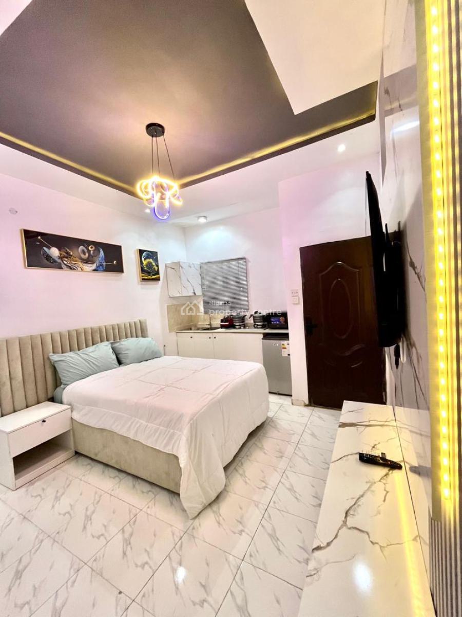 Newly Listed Luxury Studio Apartment, Akoka, Yaba, Lagos, Self Contain (single Rooms) Short Let