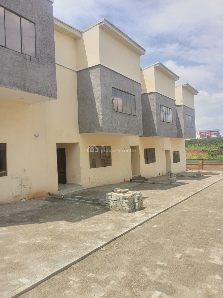 Brand New Exquisitely Finished 3 Bedrooms Terraced Duplex, Berger Clinic, Life Camp, Abuja, Terraced Duplex for Sale