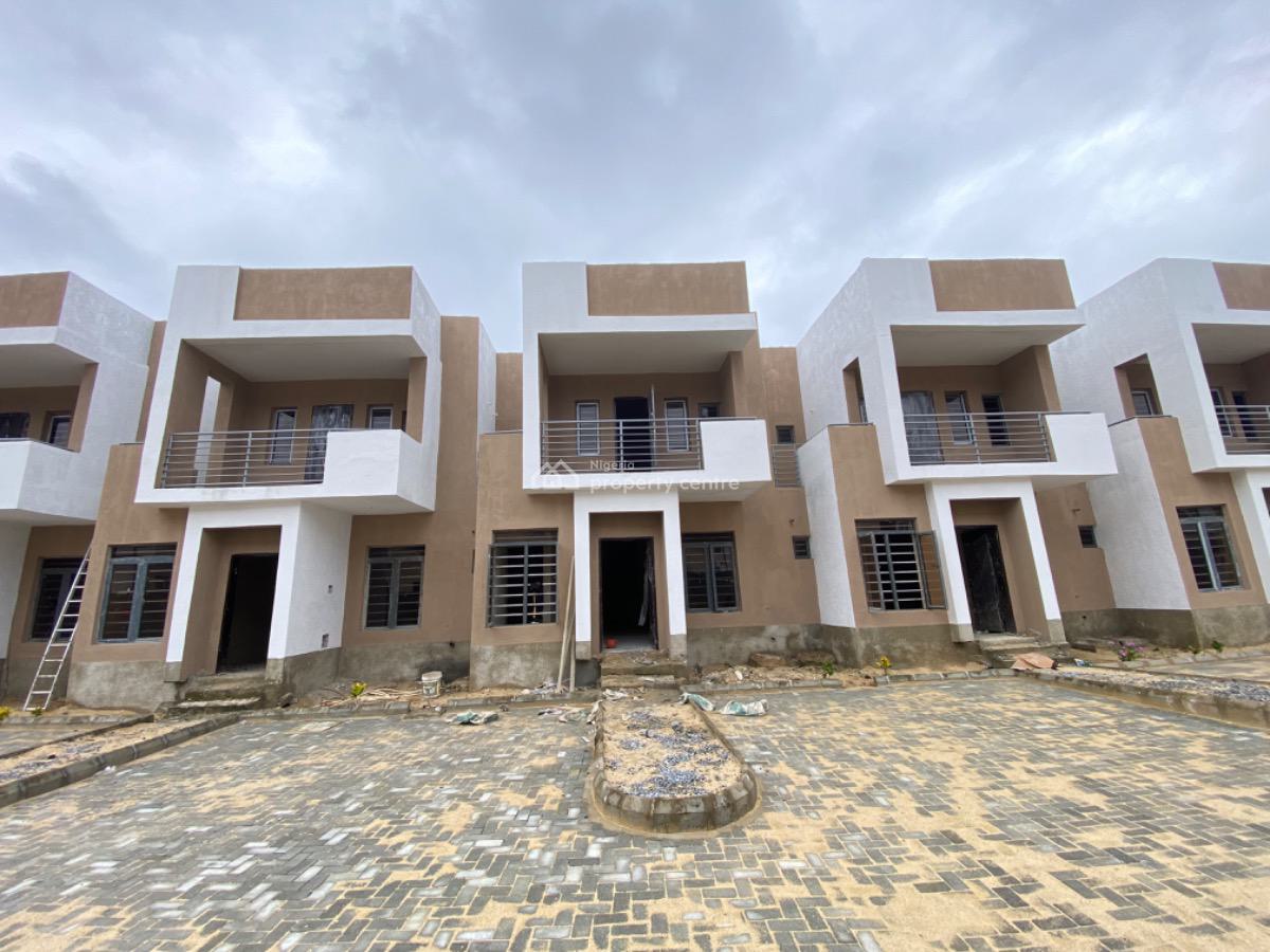 Modern 4 Bedroom Terrace Duplex  Available in Fully Serviced Estate, Chevron Toll Gate, Lekki, Lagos, Terraced Duplex for Sale