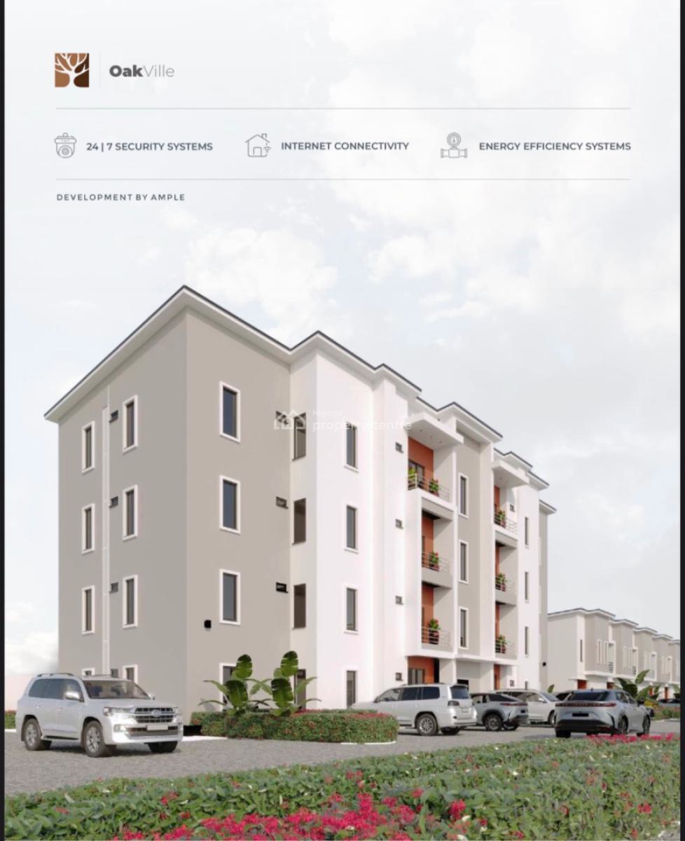 Beautiful 3 Bedroom Apartment, Life Camp, Abuja, Block of Flats for Sale