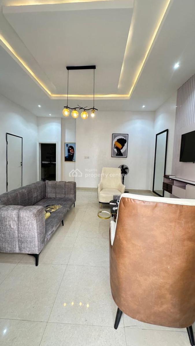 Fully Furnished Miniflat, Shoprite Road, Osapa, Lekki, Lagos, Mini Flat (room and Parlour) for Rent