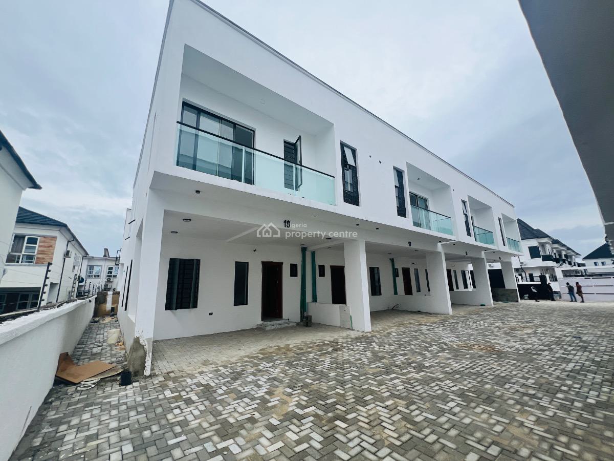 Units of 4 Bedroom Terrace Duplex, Orchid Road, Lekki, Lagos, Terraced Duplex for Sale
