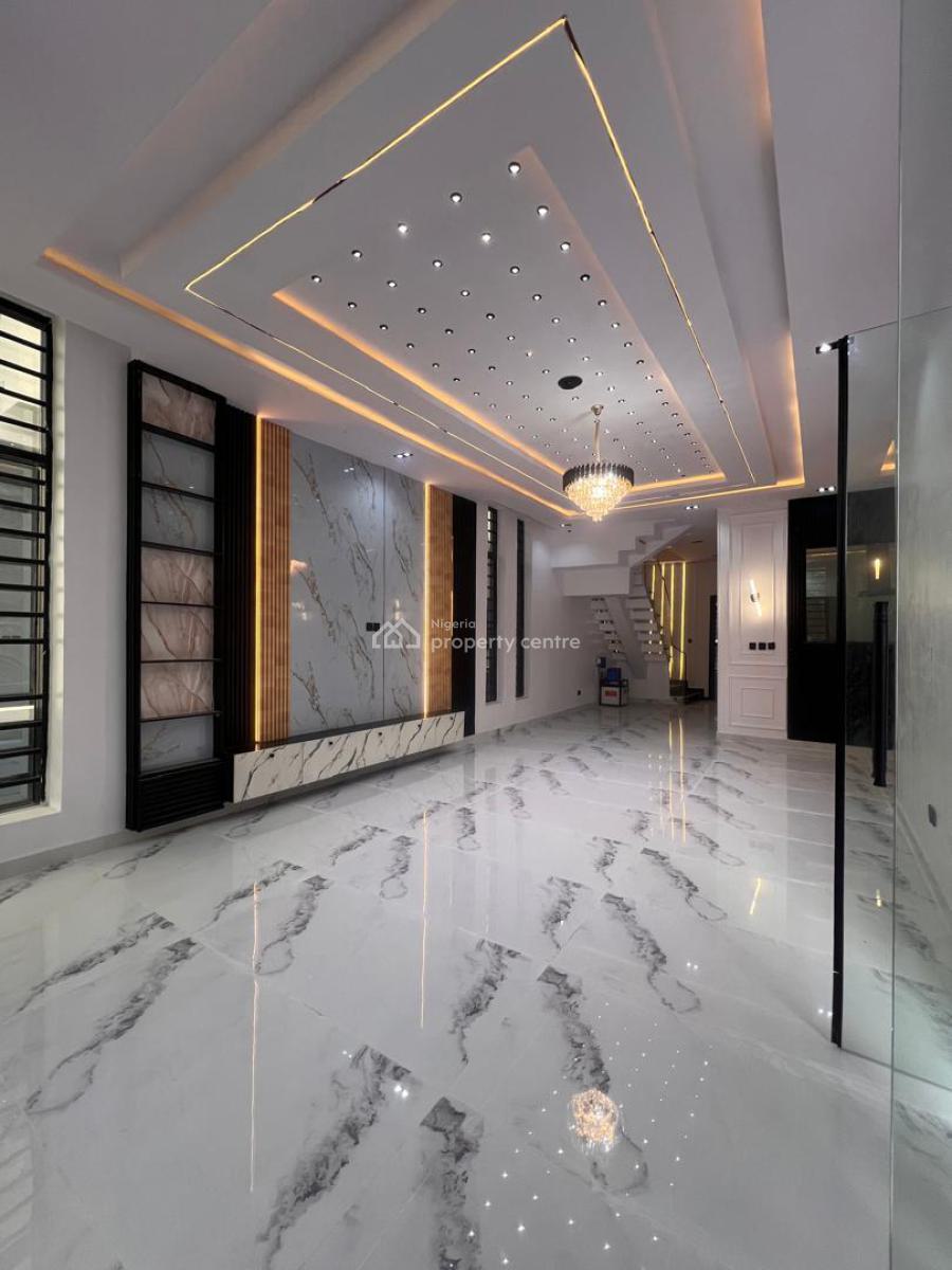 Newly Built Luxurious 5 Bedroom Fully Detached Duplex with Bq, Megamound Estate, Lekki, Lagos, Detached Duplex for Sale