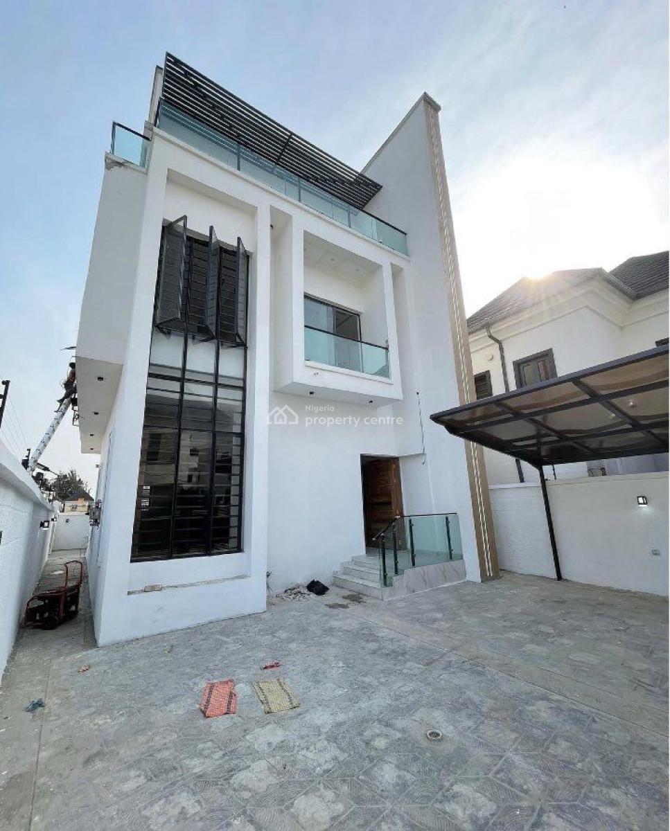 Luxury 4 Bedroom Fully Detached Duplex with a Bq in a Secured Estate, Ikota, Lekki, Lagos, Detached Duplex for Sale