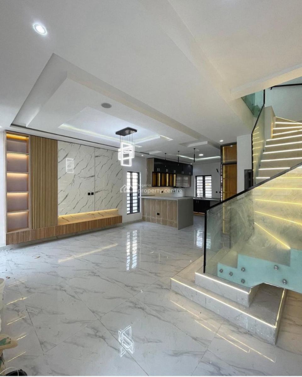 Luxury 4 Bedroom Fully Detached Duplex with a Bq in a Secured Estate, Ikota, Lekki, Lagos, Detached Duplex for Sale