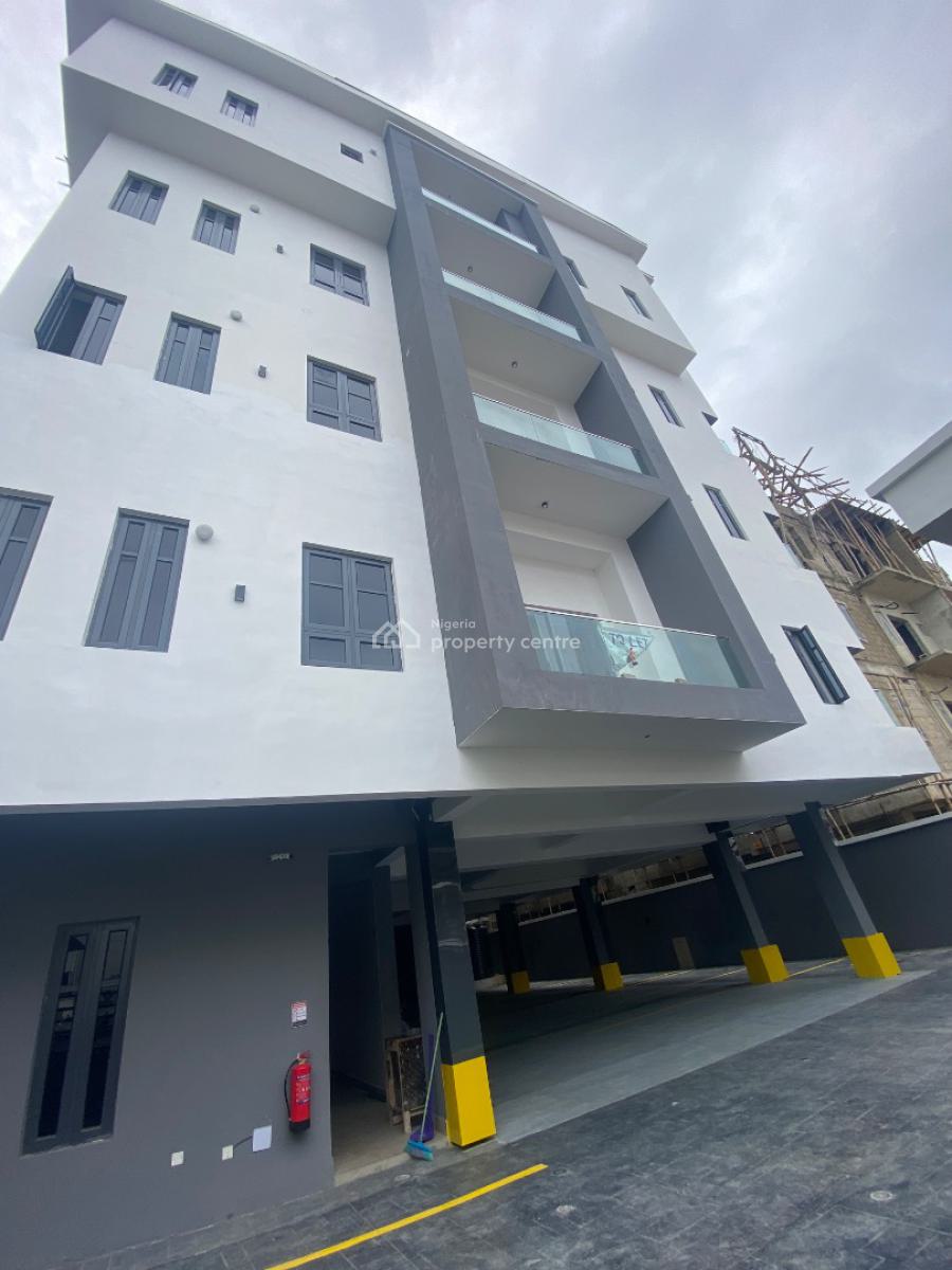 Luxurious 2 Bedroom Apartment with Bq and Ac, Ikate, Lekki, Lagos, Flat / Apartment for Rent