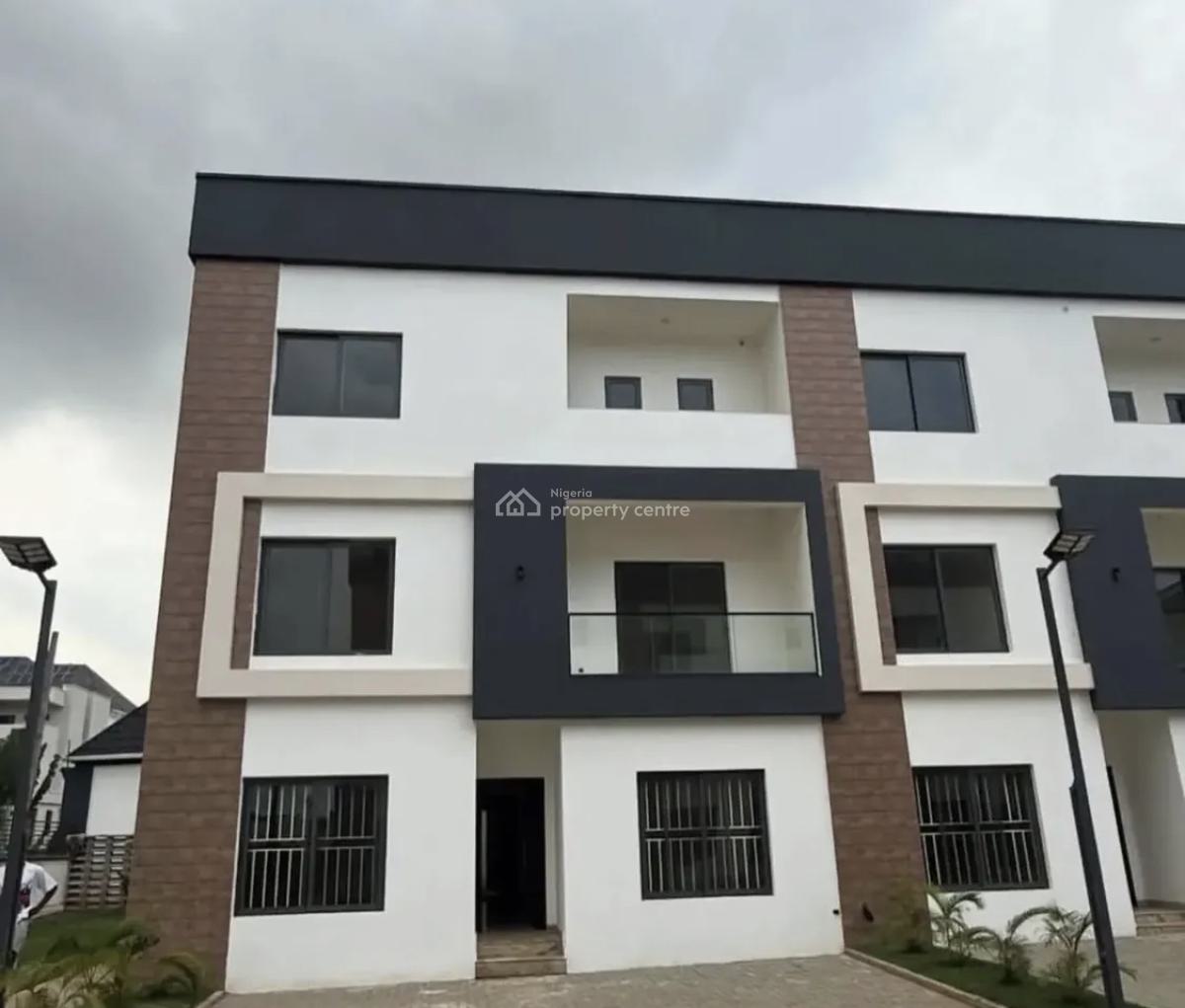 4-bedroom Terrace Duplex + Bq, Gilmore, Jahi, Abuja, Terraced Duplex for Sale